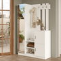 Hanah Home Dd7-W Recibidor Blanco 113,6x180x35cm